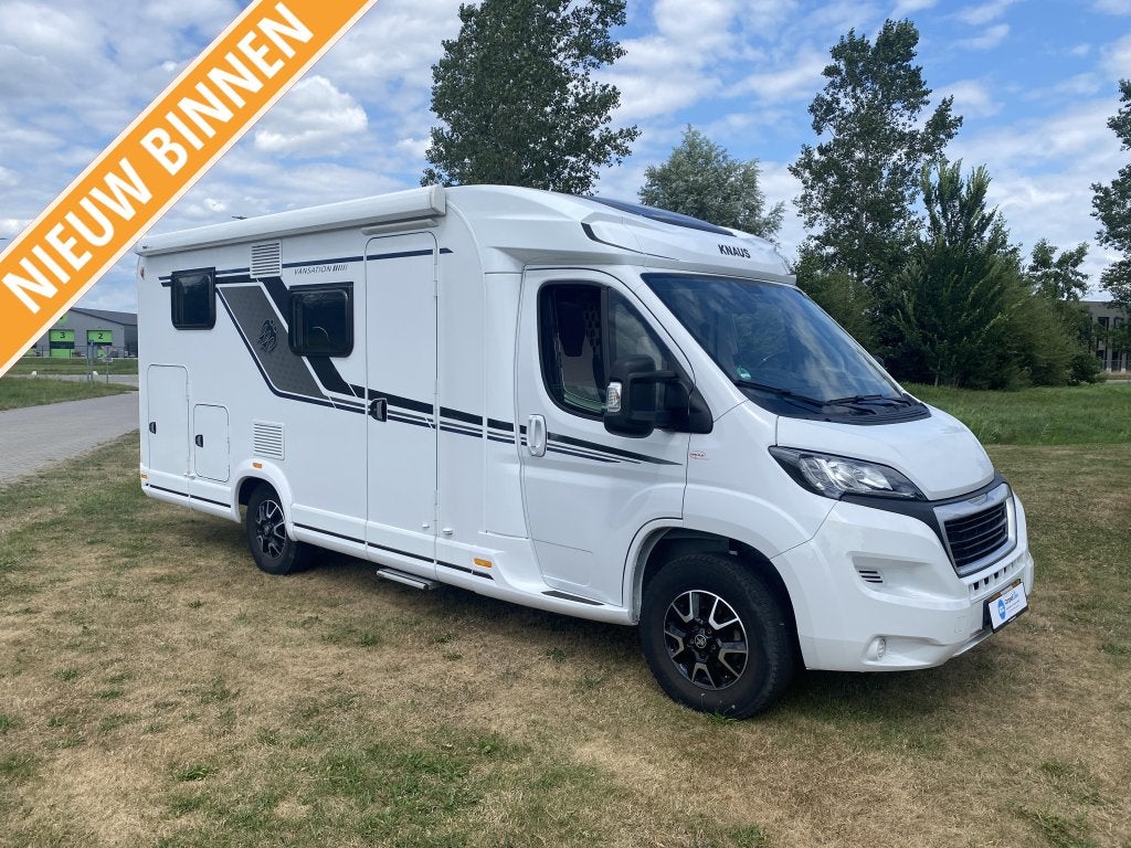 Knaus Vansation 650 MEG 2 aparte bedden, Caravans en Kamperen, Koelkast, Ringverwarming, Fiat, Tot en met 2