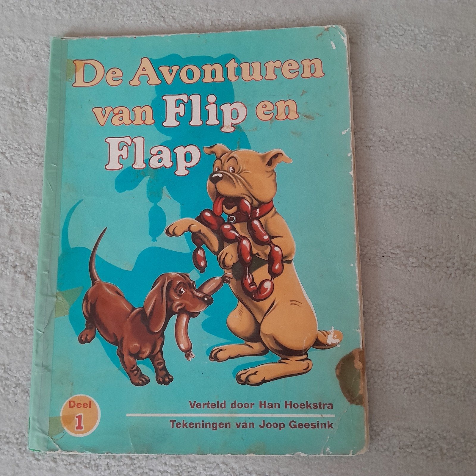 De Avonturen van Flip en Flap - Deel 1, Ophalen of Verzenden, Overige figuren, Gebruikt, Boek of Spel