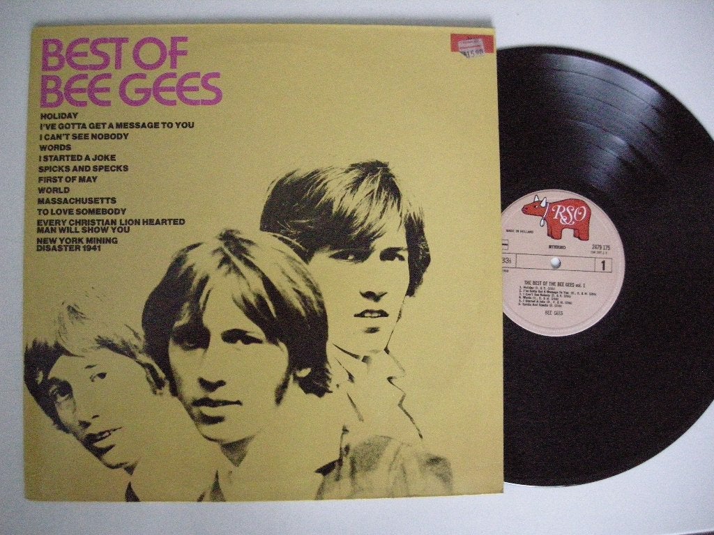 The Bee Gees Best Of vol 1 - LP vinyl zgan, Ophalen, Zo goed als nieuw, 12 inch, LP