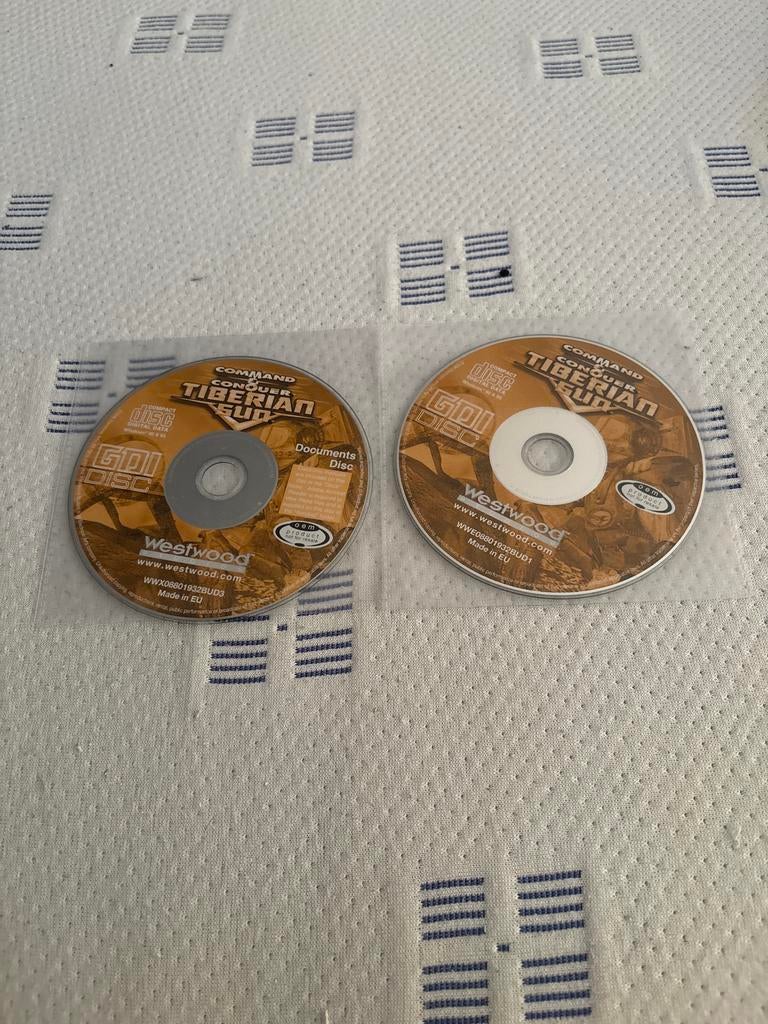 Command & Conquer: Tiberian Sun - PC Game Discs, Gebruikt, 1 speler, Ophalen of Verzenden, Strategie en Constructie