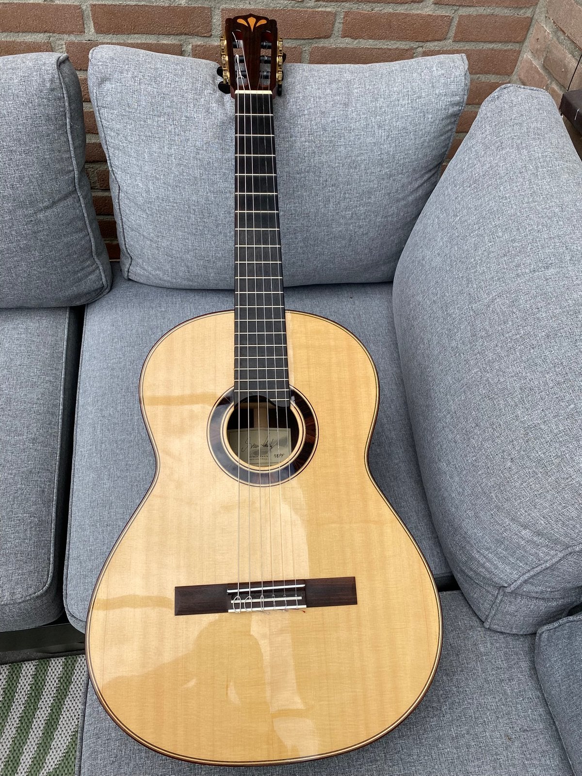 Armin Hanika 58pf, Ophalen, Zo goed als nieuw, Klassieke of Spaanse gitaar, Met koffer