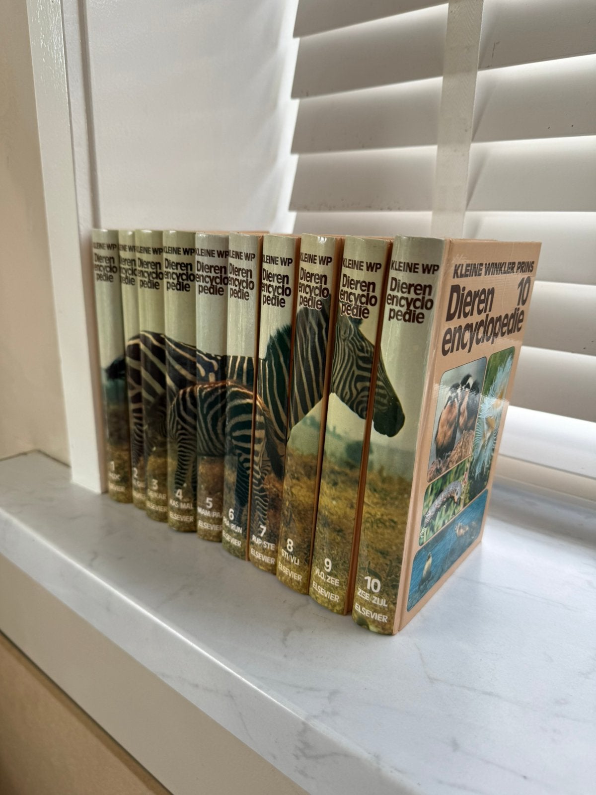 Dierenencyclopedie | Kleine Winkler Prins, Boeken, Encyclopedieën, Ophalen, Complete serie, Zo goed als nieuw, Dieren