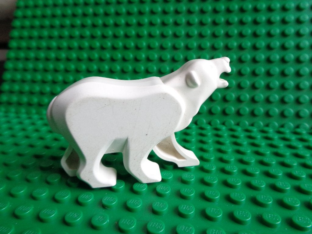 Lego witte Beer., Ophalen of Verzenden, Zo goed als nieuw, Lego