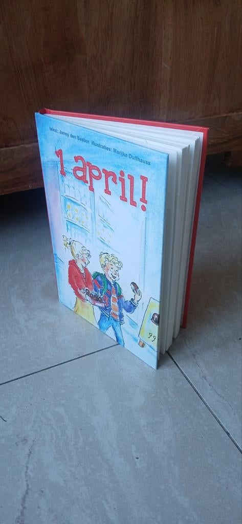 1 april! Boek voor 8 jaar en ouder, Ophalen of Verzenden, Zo goed als nieuw, Janny den Besten