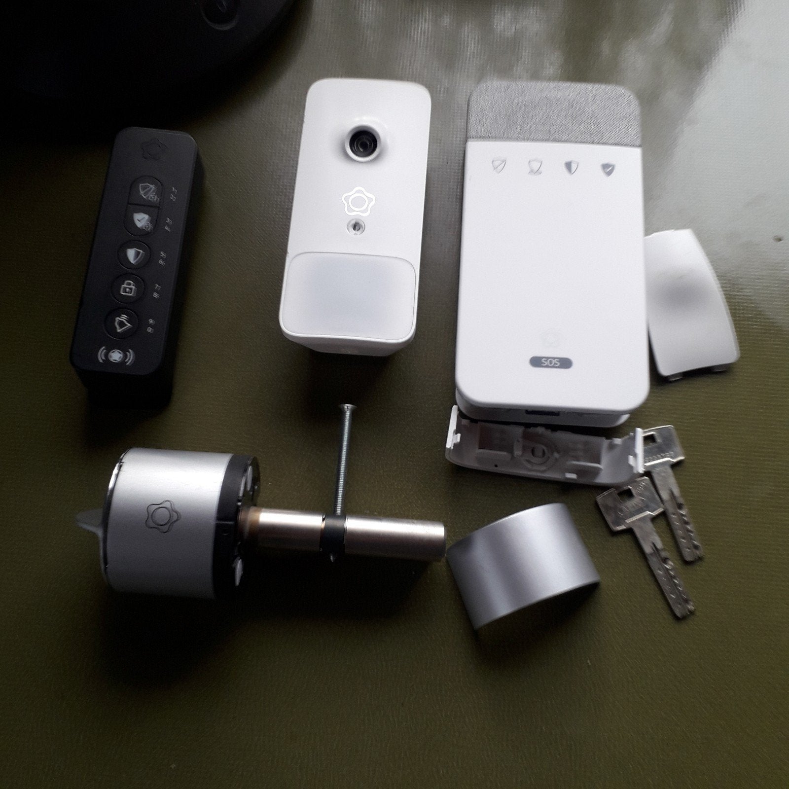 Verisure LockGuard Video Deurbel & Onderdelen, Ophalen, Gebruikt, Buitencamera
