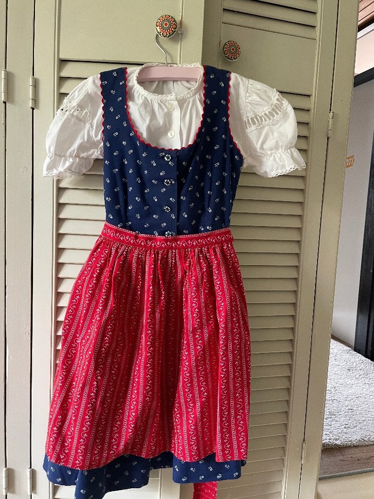 Bayerisches Dirndl maat 70, Ophalen of Verzenden, Zo goed als nieuw, Meisje