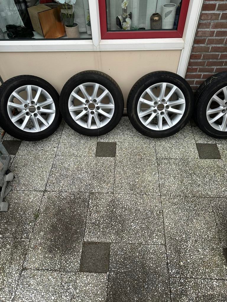 Bmw 3 serie velgen 5x120 205/55x16, Ophalen, Gebruikt, Velg(en), 16 inch