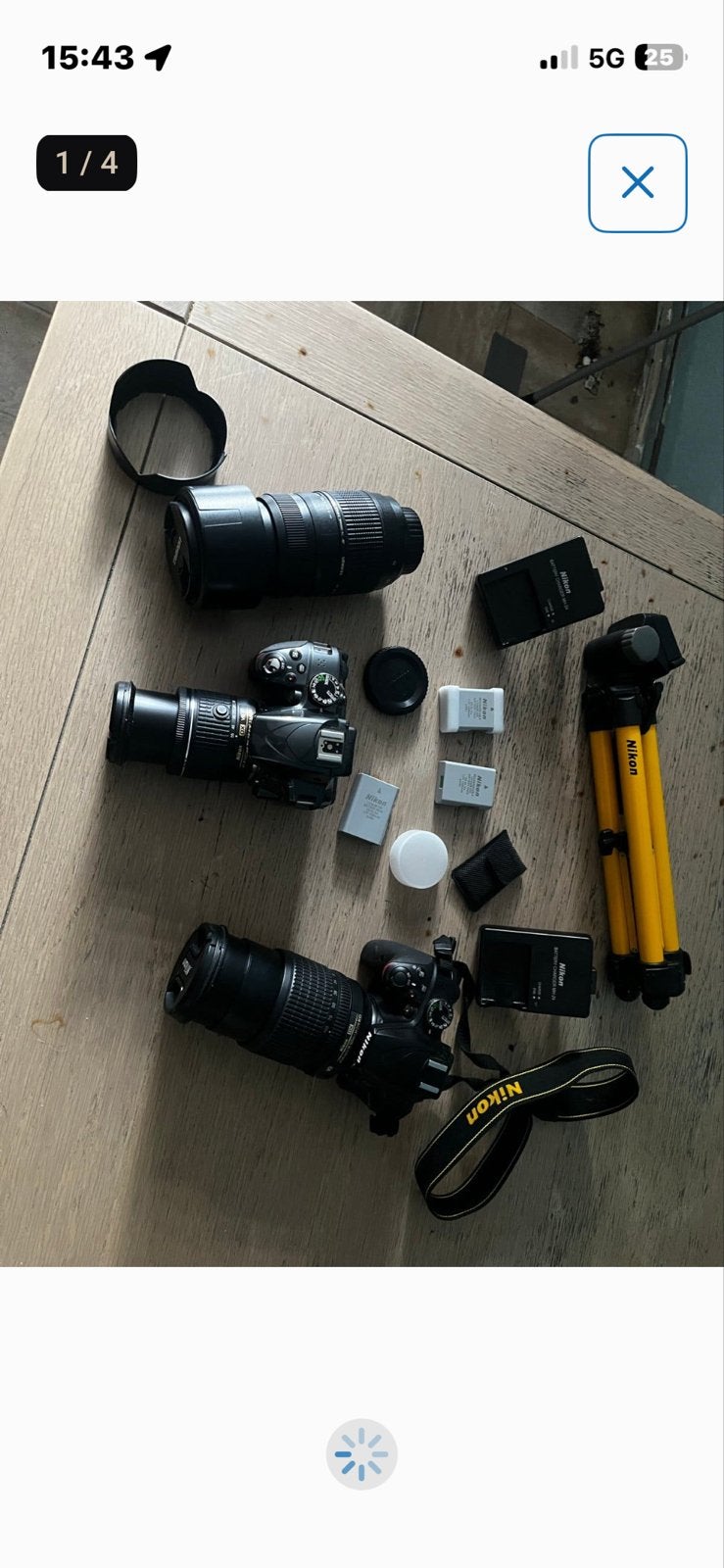 Spiegelreflexcamera Nikon D3300 & D3400  Extra's en Boeken, Gebruikt, Bluetooth, Spiegelreflex, Ophalen of Verzenden