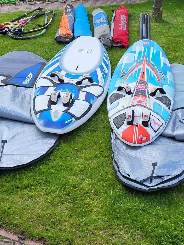 Te koop mistral  en tabou  surfplank, Watersport en Boten, Windsurfen, Ophalen of Verzenden, Gebruikt, Plank