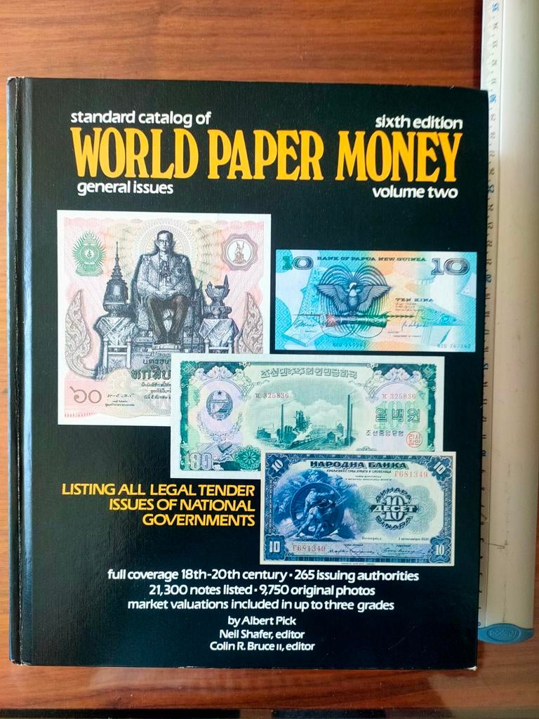 Standard Catalog of World Paper Money vol 2, 6e editie, Ophalen of Verzenden, Gelezen, Albert Pick
