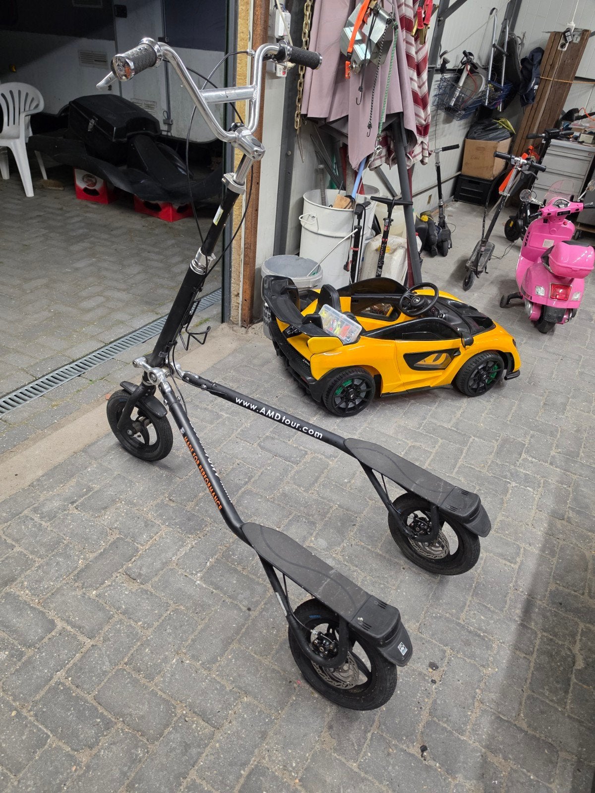 Trikke 12 - Zo goed als nieuw, scherpe prijs!  € 100 euro, Fietsen en Brommers, Steps, Ophalen of Verzenden, Zo goed als nieuw