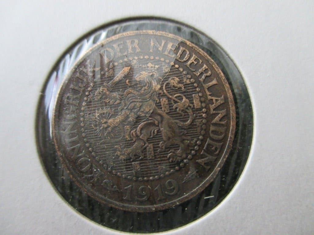 2 1/2 cent 1919, Ophalen of Verzenden, Koningin Wilhelmina, Overige waardes, Losse munt
