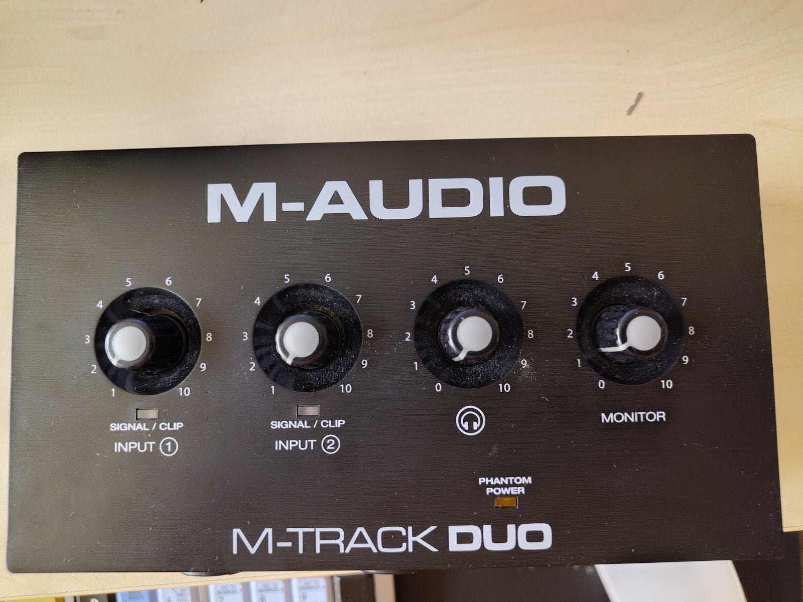 M-Audio M-Track Duo Audio Interface - Class Compliant, Ophalen of Verzenden, Gebruikt