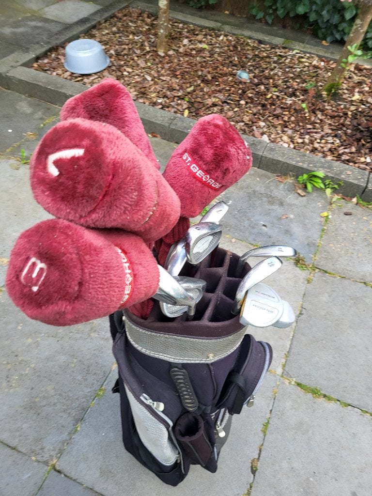 Complete St. George dames golfset Flex-L met tas, Sport en Fitness, Golf, Ophalen, Gebruikt, Set, Overige merken