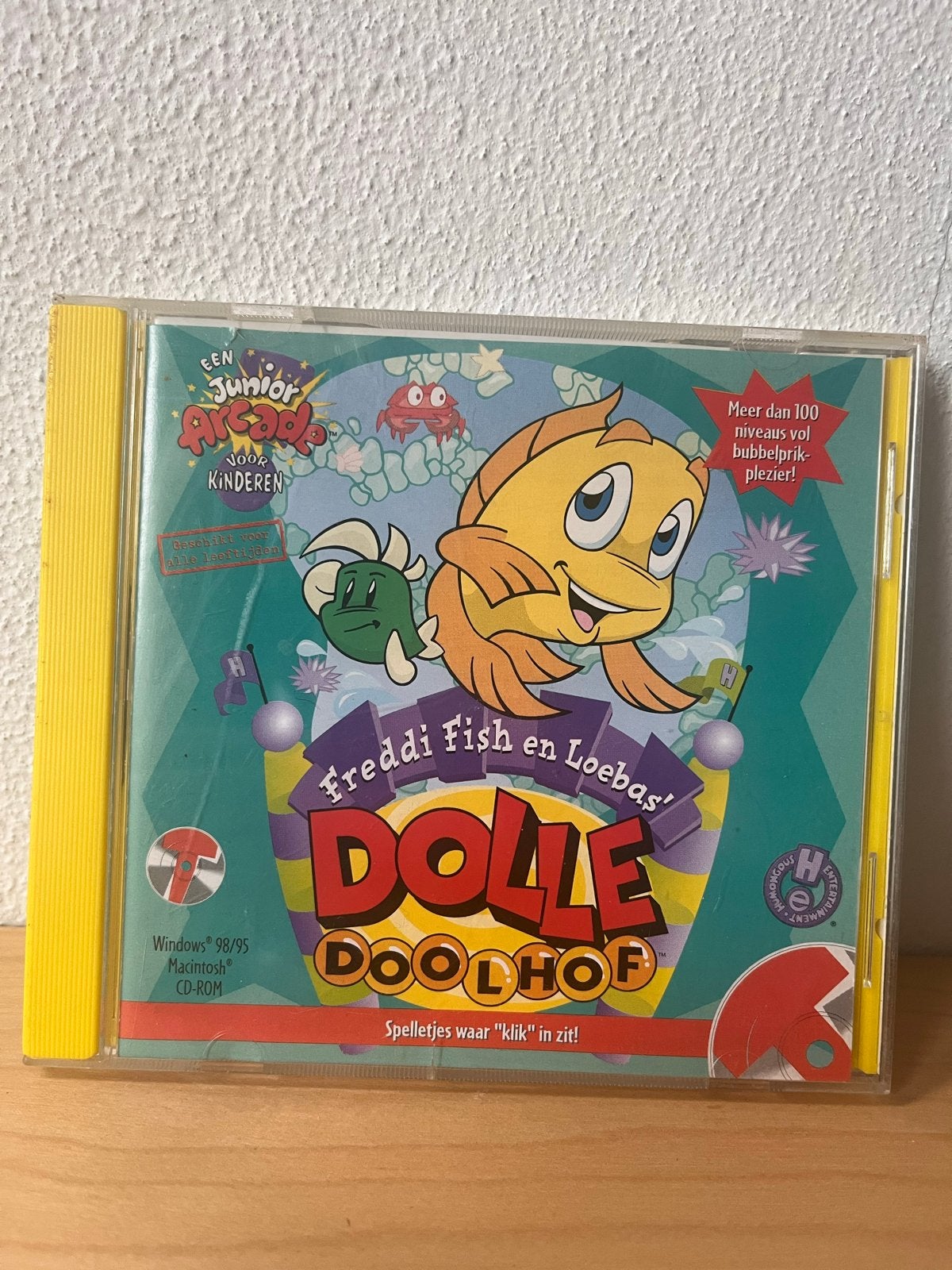 Freddi Fish en Loebas' Dolle Doolhof PC CD-ROM, Puzzel en Educatief, Gebruikt, 1 speler, Ophalen of Verzenden