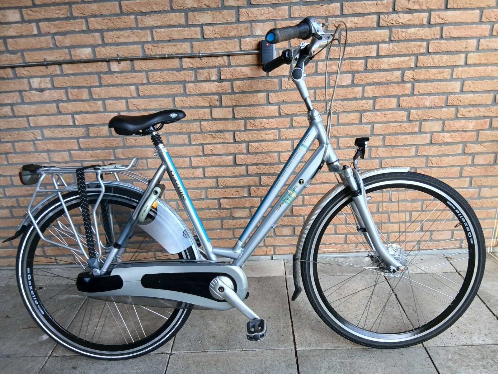 Mooie Gazelle Orange Damesfiets, Ophalen, Versnellingen, 56 cm of meer, Zo goed als nieuw