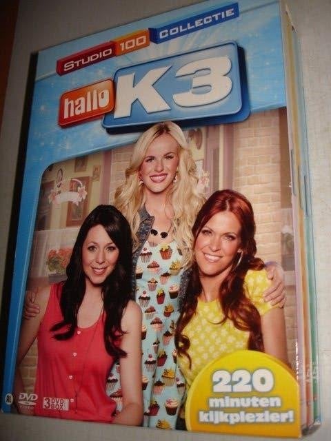 K3- Hallo K3- Vol. 4 + 5 + 6- VERZAMEL BOXSET- 3-DVD, Alle leeftijden, Verzenden, Gebruikt