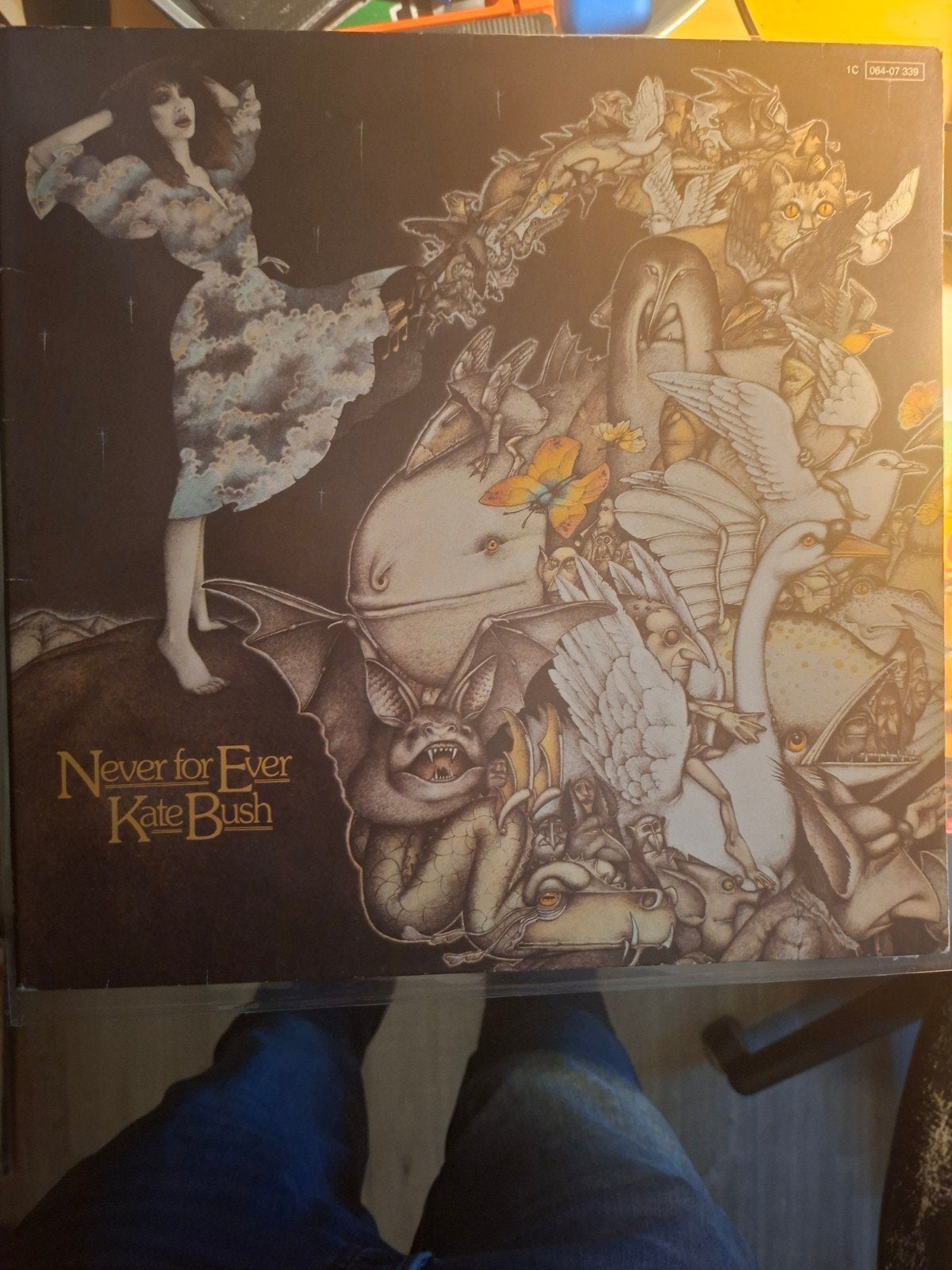 Kate Bush - Never for Ever 1980 LP Vinyl, Cd's en Dvd's, Originele persing, Ophalen of Verzenden, Gebruikt, 12 inch