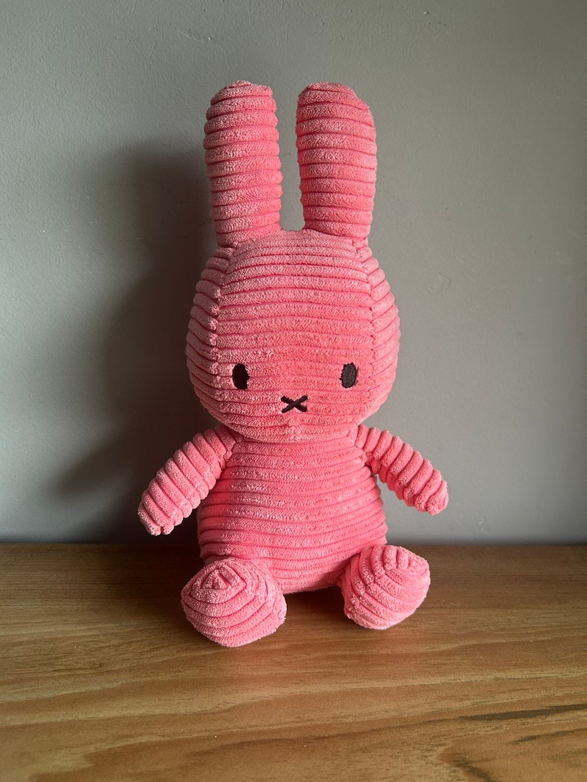 Nijntje miffy corduroy knuffel knuffeltje knuffels, Verzenden, Zo goed als nieuw, Overige typen