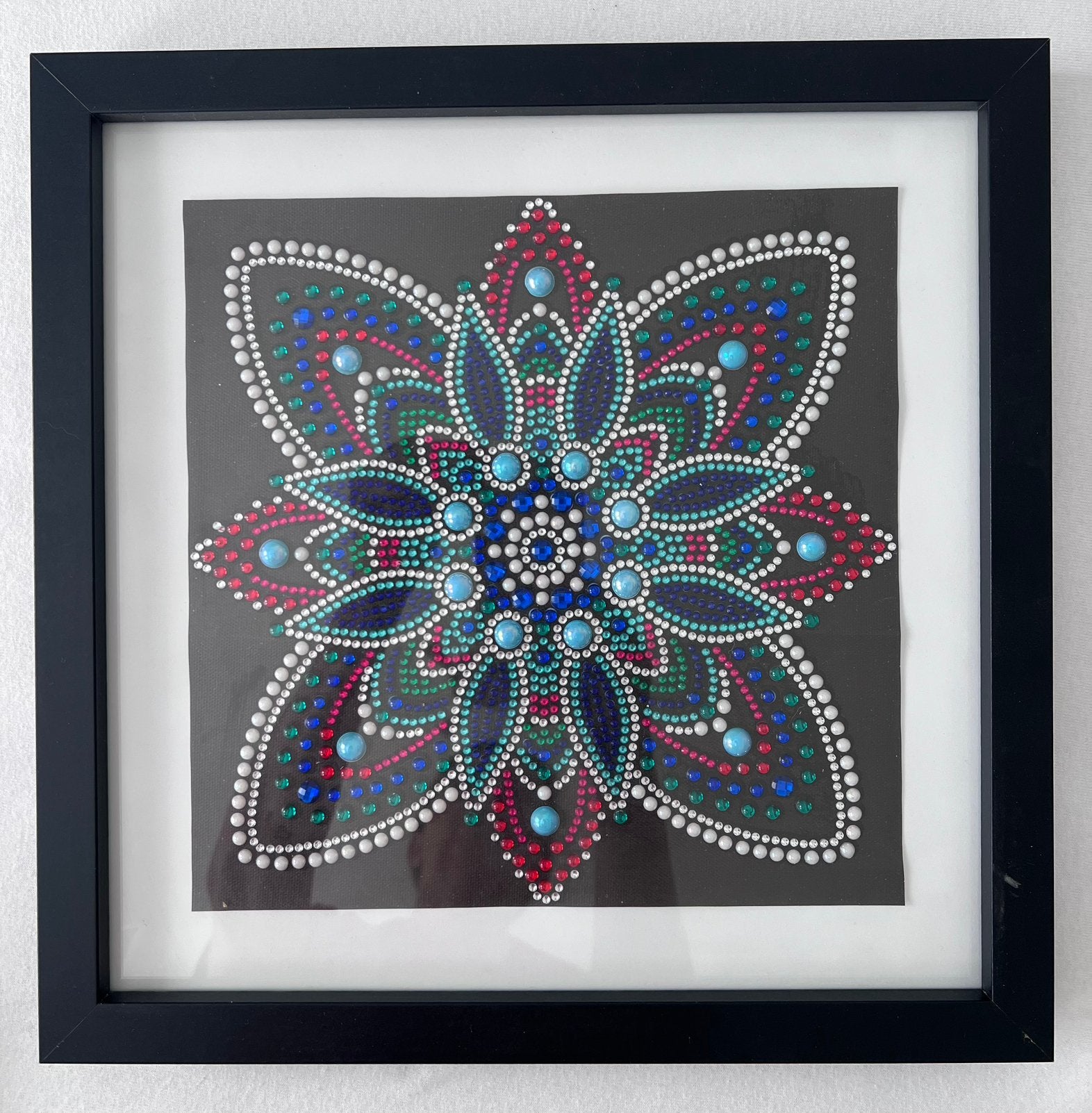 Twee diamond painting schilderijen 40x40 cm, Ophalen of Verzenden