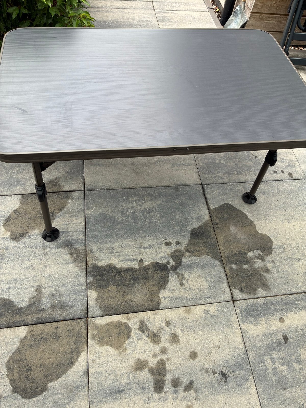 Kwaliteits Campingtafel 70x115 cm - Hoogte Verstelbaar, Ophalen, Zo goed als nieuw, Campingtafel