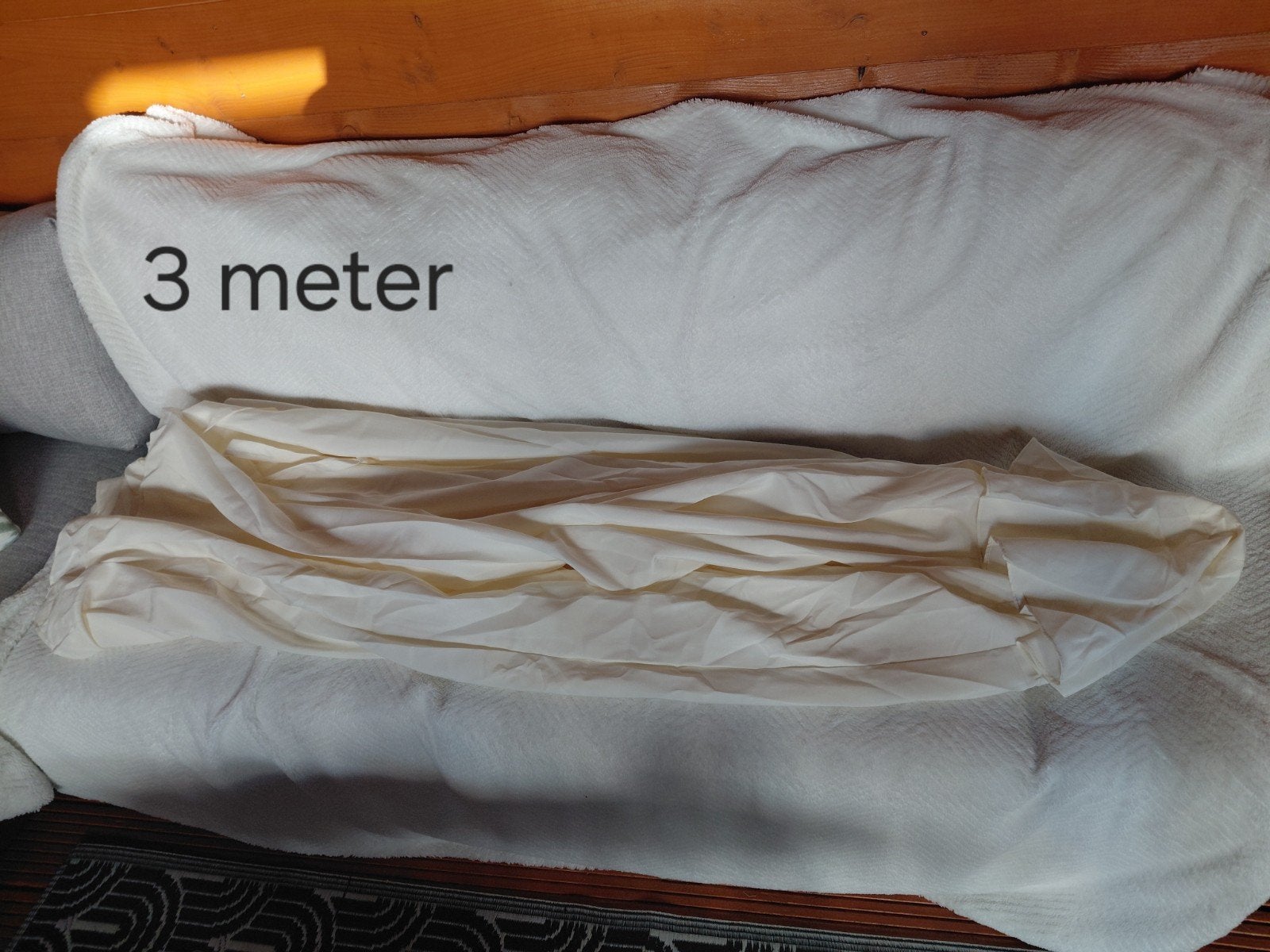 Parasoldoek 3 meter met 8 baleinen - Nieuw, Ophalen of Verzenden