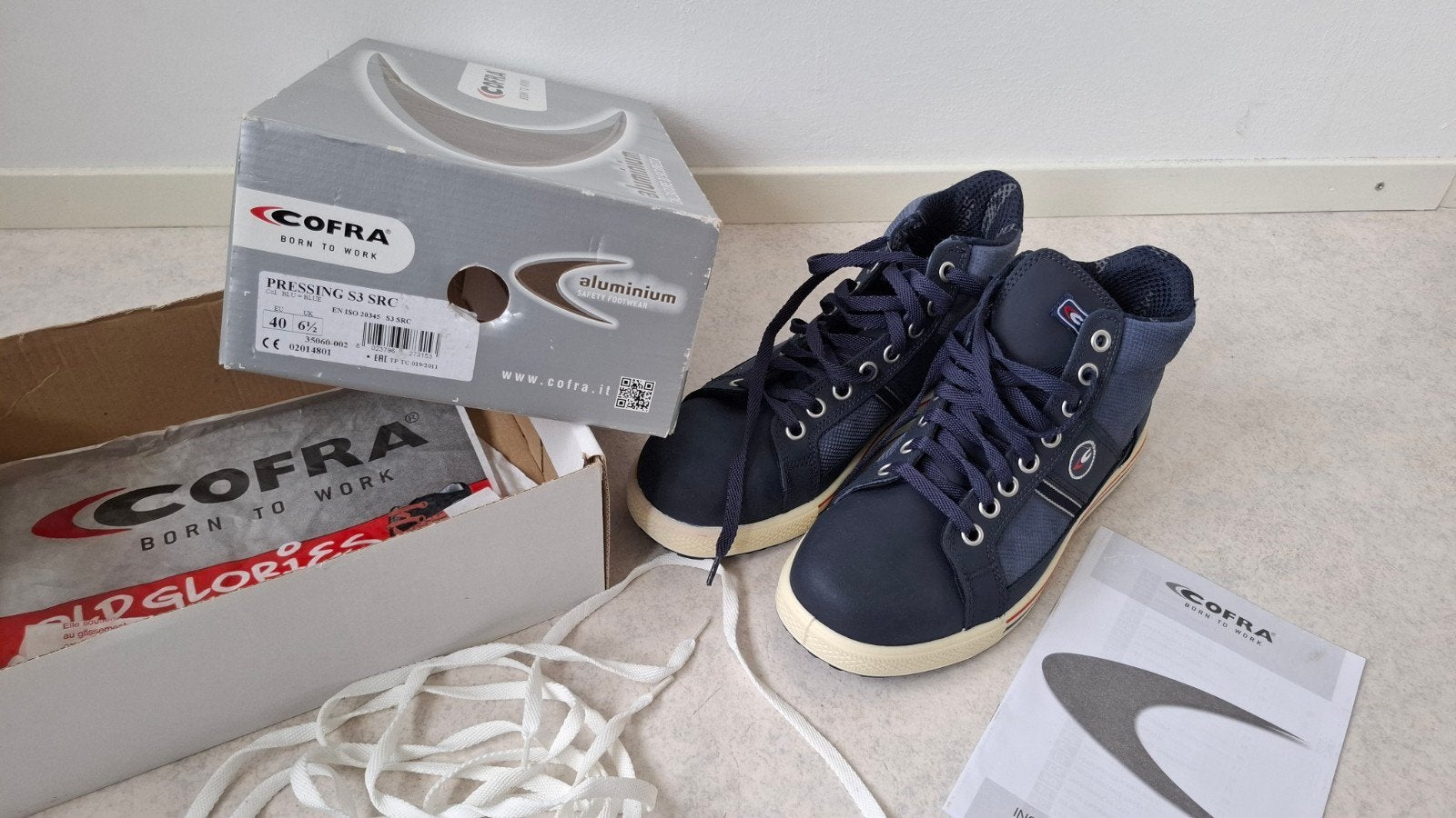 Cofra Veiligheidsschoenen Maat 40 - Nieuw in Doos S3 SRC, Ophalen of Verzenden, Nieuw