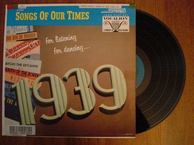Basil Fomeen - Songs of our times 1939, Ophalen of Verzenden, 1970 - 1979, Gebruikt, 12 inch