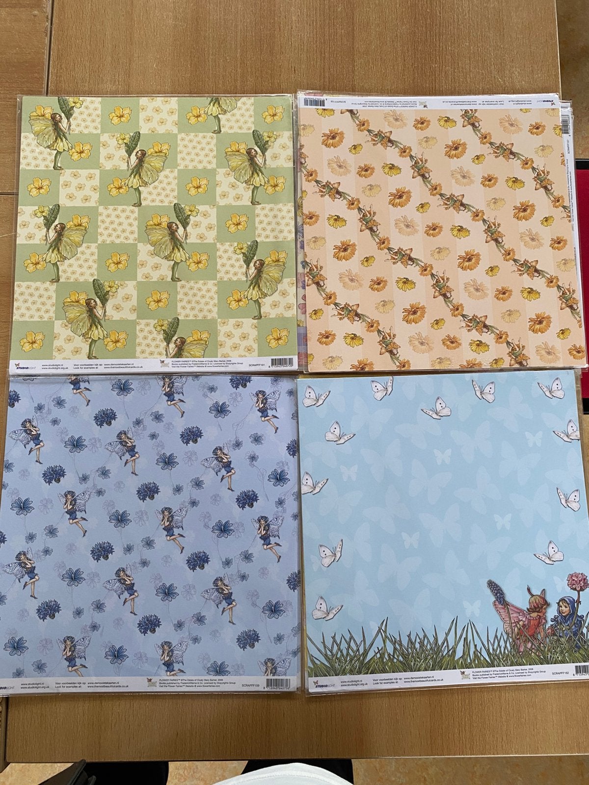 Scrapbook vellen 10 voor 5,50, Ophalen of Verzenden, Nieuw, Papier of Karton, Overige merken