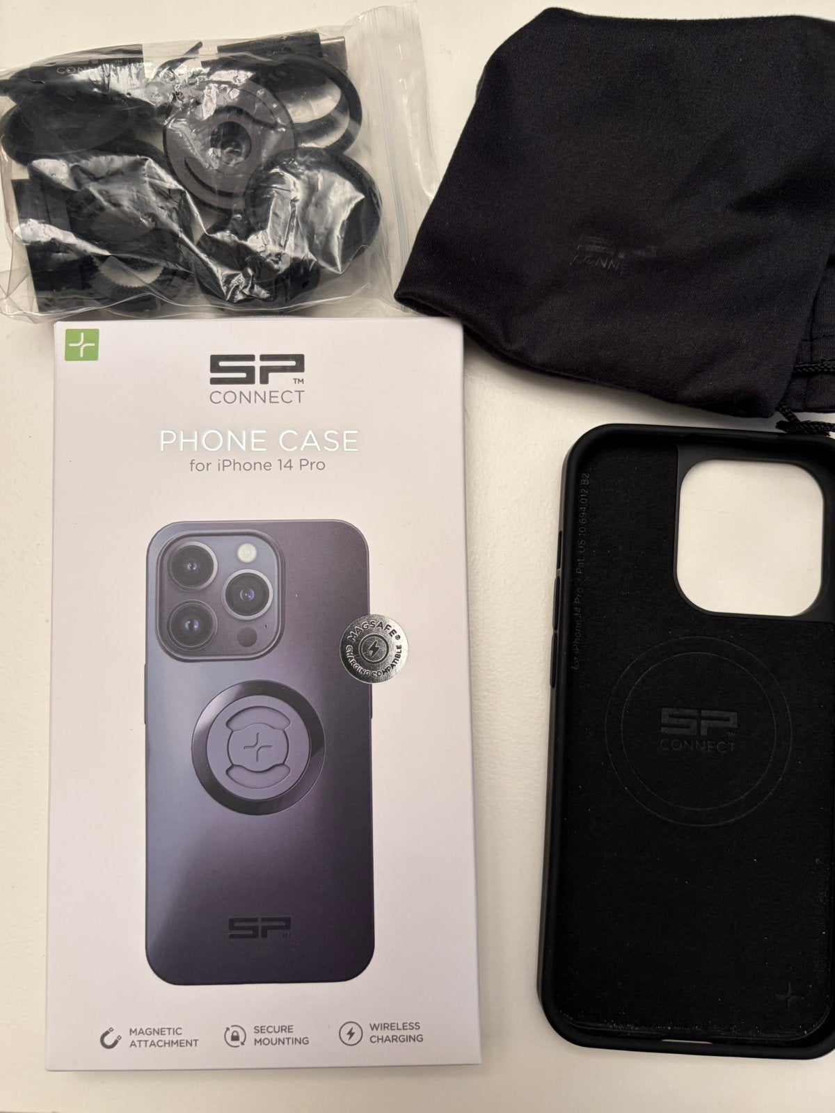 SP Connect telefoonhoesje voor iPhone 14 Pro, Telecommunicatie, Zwart, IPhone 14 Pro, Hoesje of Tasje, Zo goed als nieuw