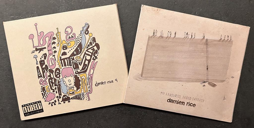 DAMIEN RICE - 9 & My favourite faded fantasy ( 2 CDs ), Ophalen of Verzenden, Zo goed als nieuw, Singer-songwriter