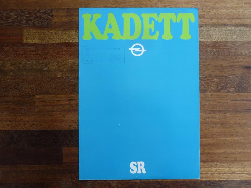Opel Kadett SR (1980), Ophalen of Verzenden, Nieuw, Opel