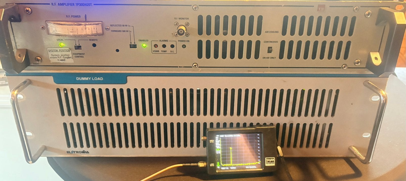 Tem 300w FM eindtrap., Telecommunicatie, Zenders en Ontvangers, Zo goed als nieuw, Zender, Ophalen