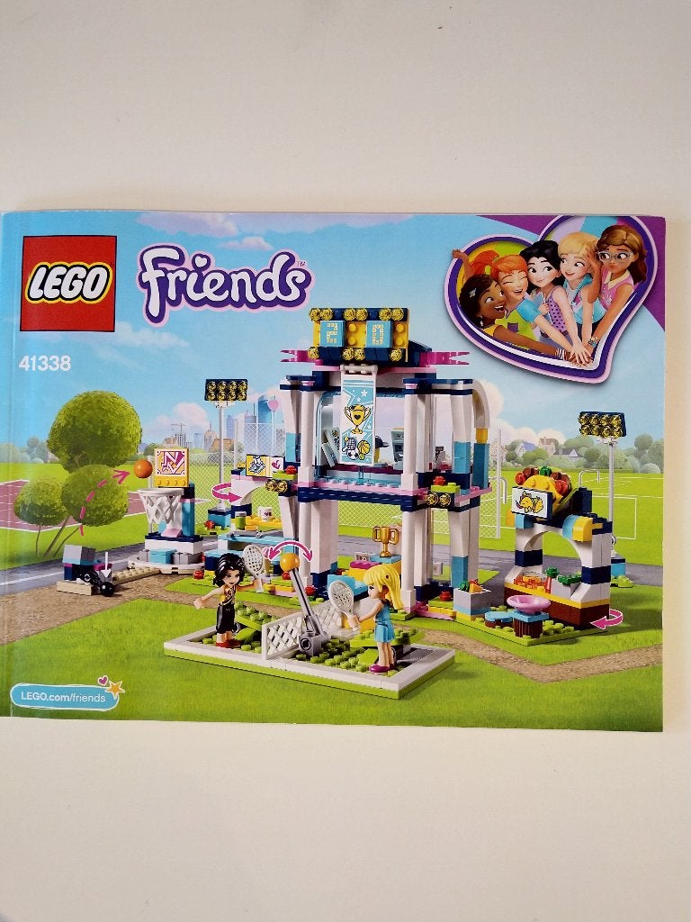 Lego Friends 41338 Stephanies sportstadion, Compleet, Lego, Friends, Ophalen of Verzenden