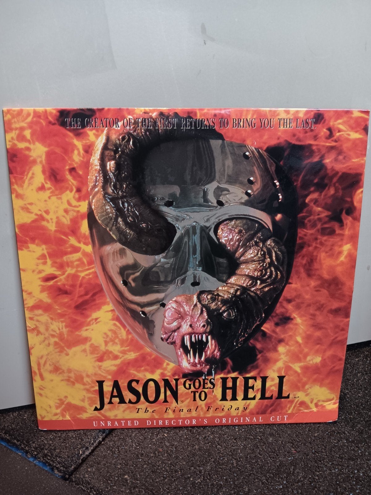 laserdisc jason Goes to hell horror friday the 13th, Vanaf 16 jaar, Ophalen of Verzenden, Zo goed als nieuw, Slasher
