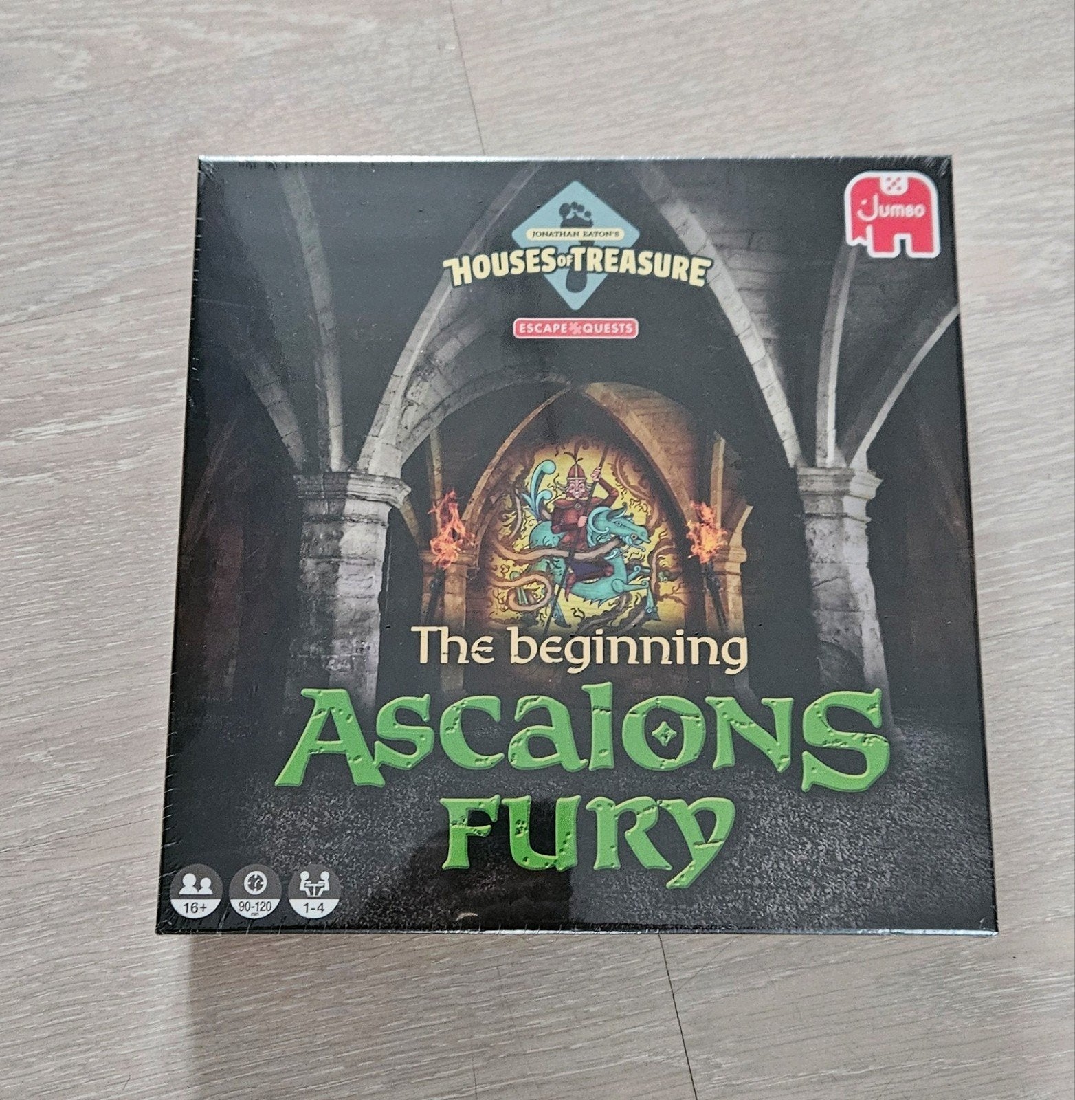 Houses of Treasure: The Beginning Ascalons Fury (Jumbo), Een of twee spelers, Ophalen, Nieuw, Jumbo