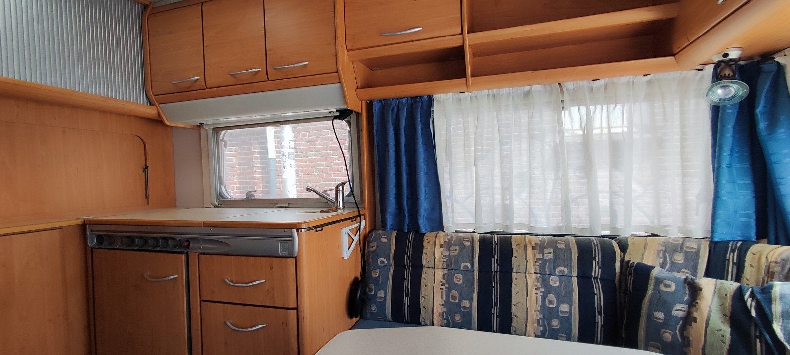 Knaus Blue Line 450 van 2000, Fietsenrek, Rondzit, Frans bed, Particulier
