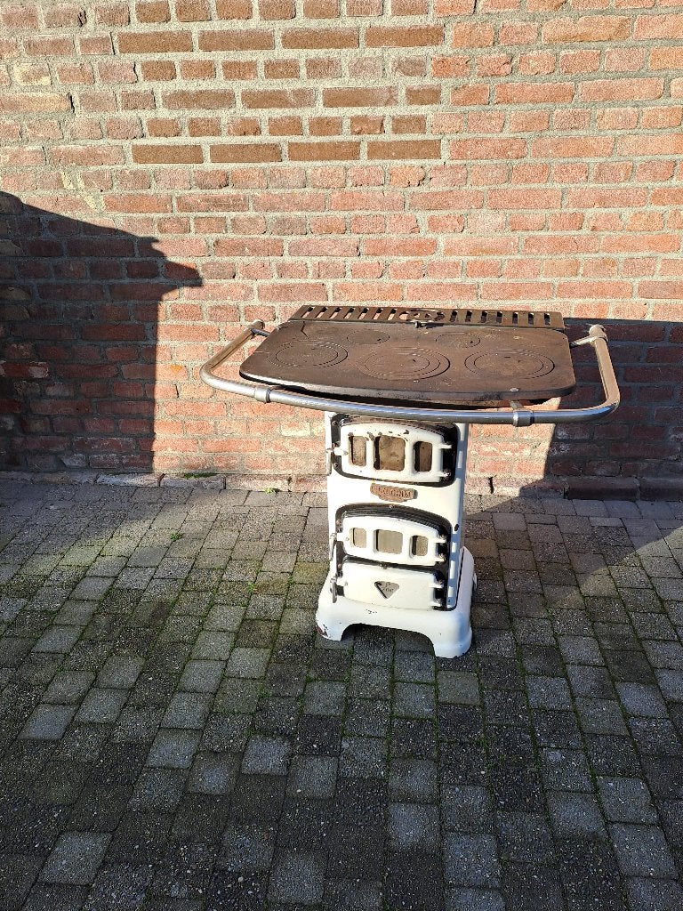 kachel antiek, Huis en Inrichting, Kachels, Ophalen, Gebruikt, Houtkachel, Vrijstaand