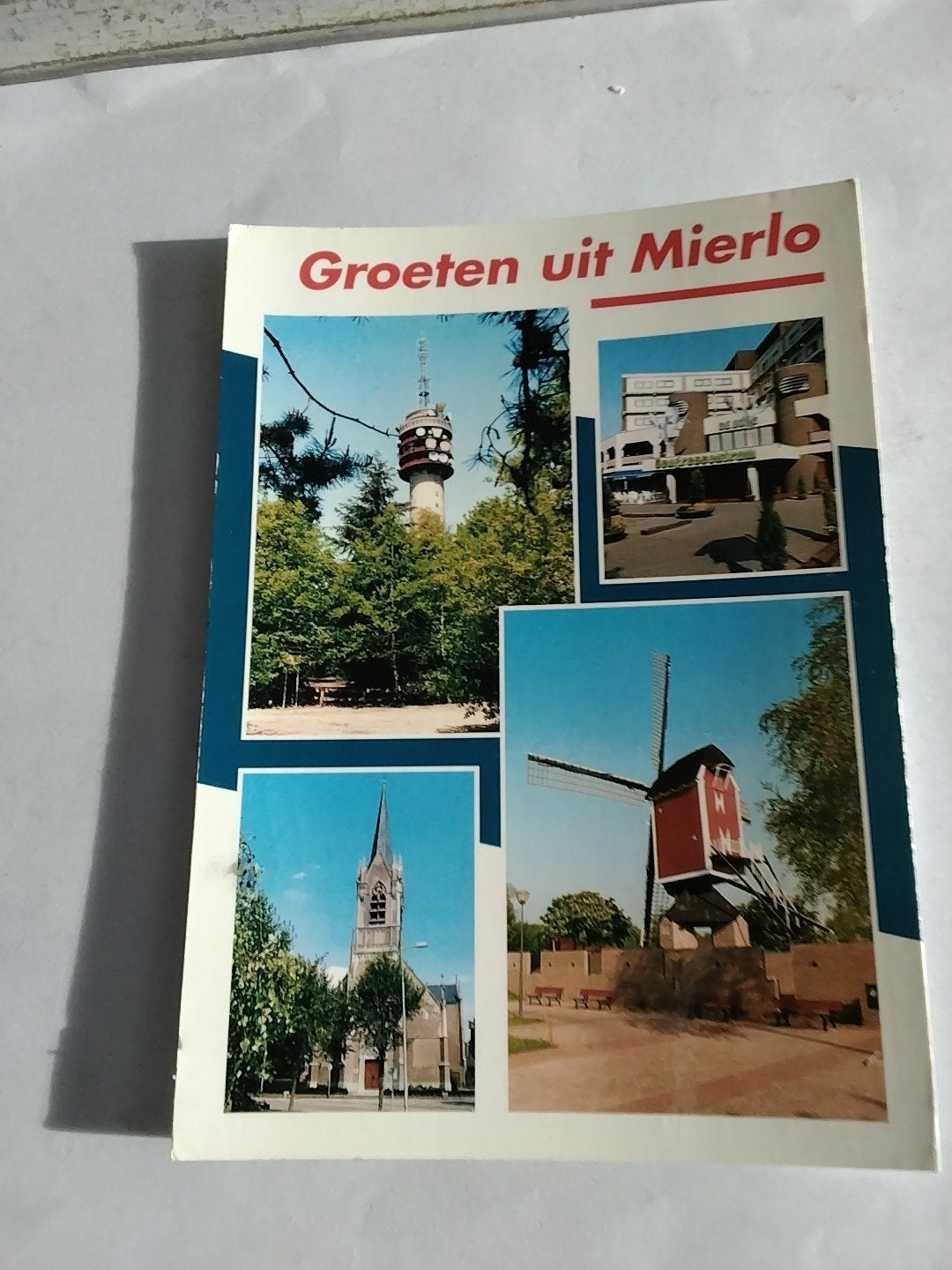 Ansichtkaart Groeten uit Mierlo - Gelopen, Verzamelen, Ophalen of Verzenden