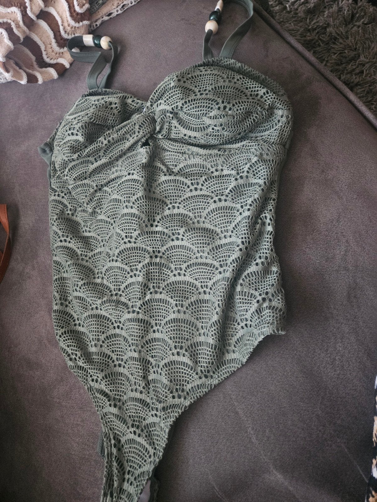 Prachtig badpak nieuw maat 42/xl, Ophalen of Verzenden, Nieuw, Zwart, Badpak