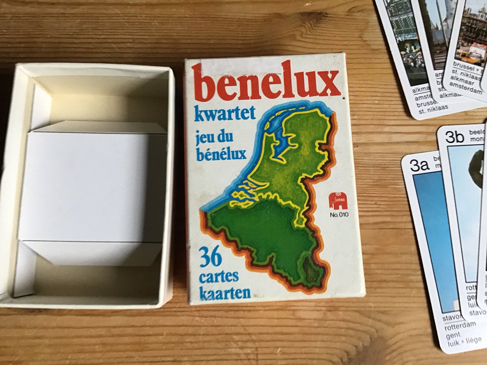 Retro kwartet benelux., Ophalen of Verzenden, Zo goed als nieuw, Kwartet(ten)