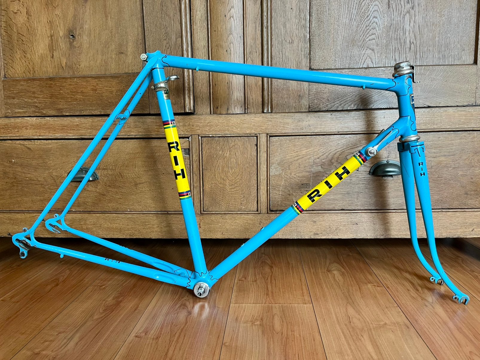 Vintage RIH Sport 1957 raceframe Campagnolo, Ophalen, Frame, Gebruikt, Staal