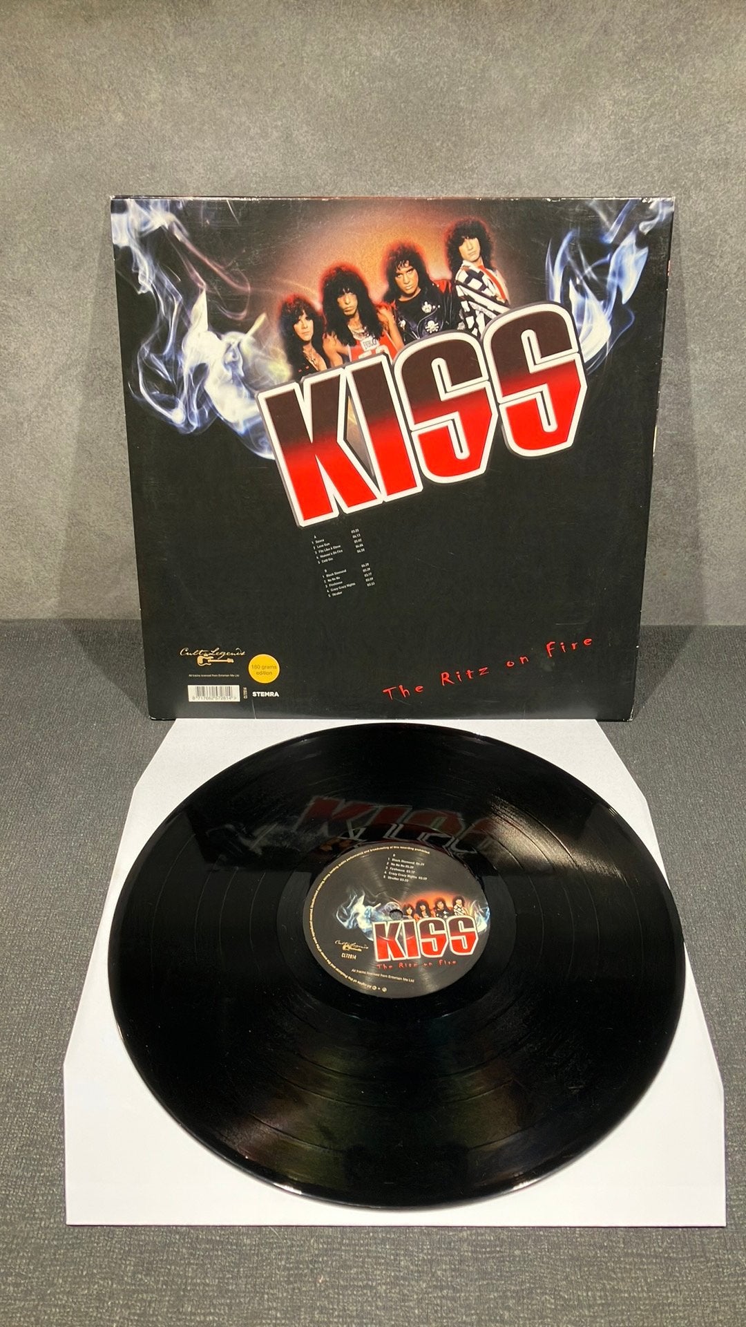 Kiss — The Ritz on Fire, Cd's en Dvd's, Vinyl | Hardrock en Metal, LP, Ophalen of Verzenden, Hardrock, 12 inch