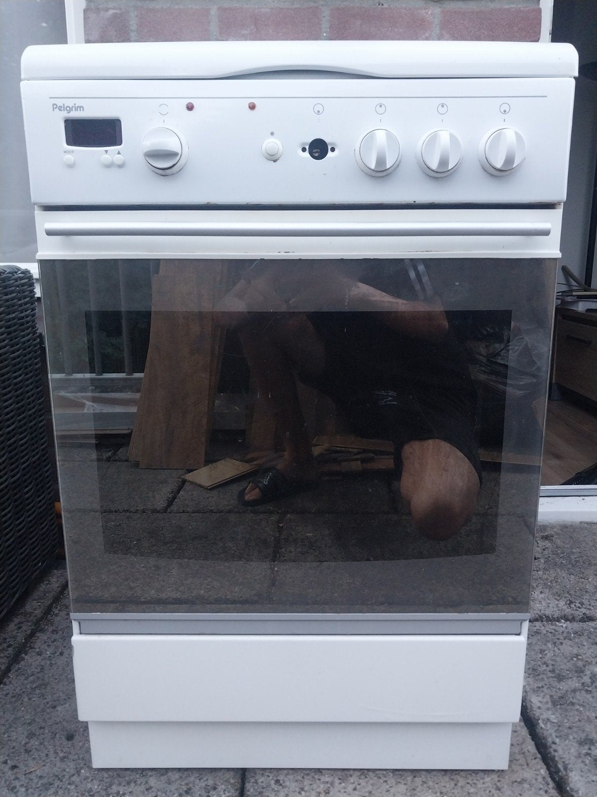 Pelgrim fornuis met oven – goed werkend – Utrecht Overvecht, Gebruikt, Gas, Vrijstaand, 85 tot 90 cm