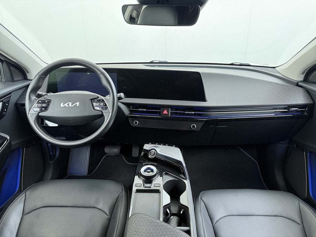 Kia Ev6 Plus Long Range 77.4kWh Trekhaak Warmtepomp Leder+Ve, Auto's, Kia, Automaat, 228 pk, Achterwielaandrijving, Gebruikt