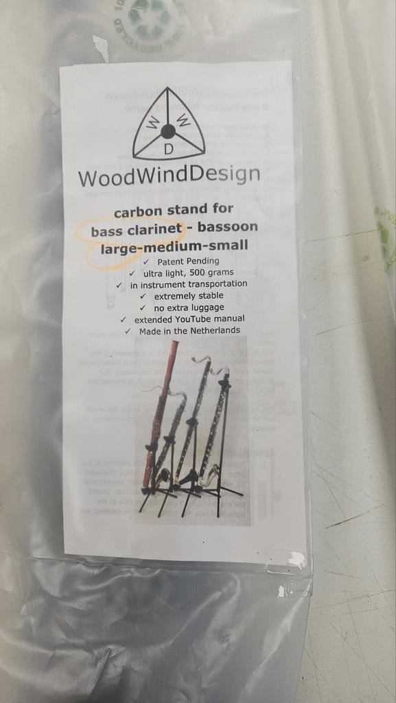Wood win design standaards, Instrumentstandaard, Nieuw, Ophalen of Verzenden