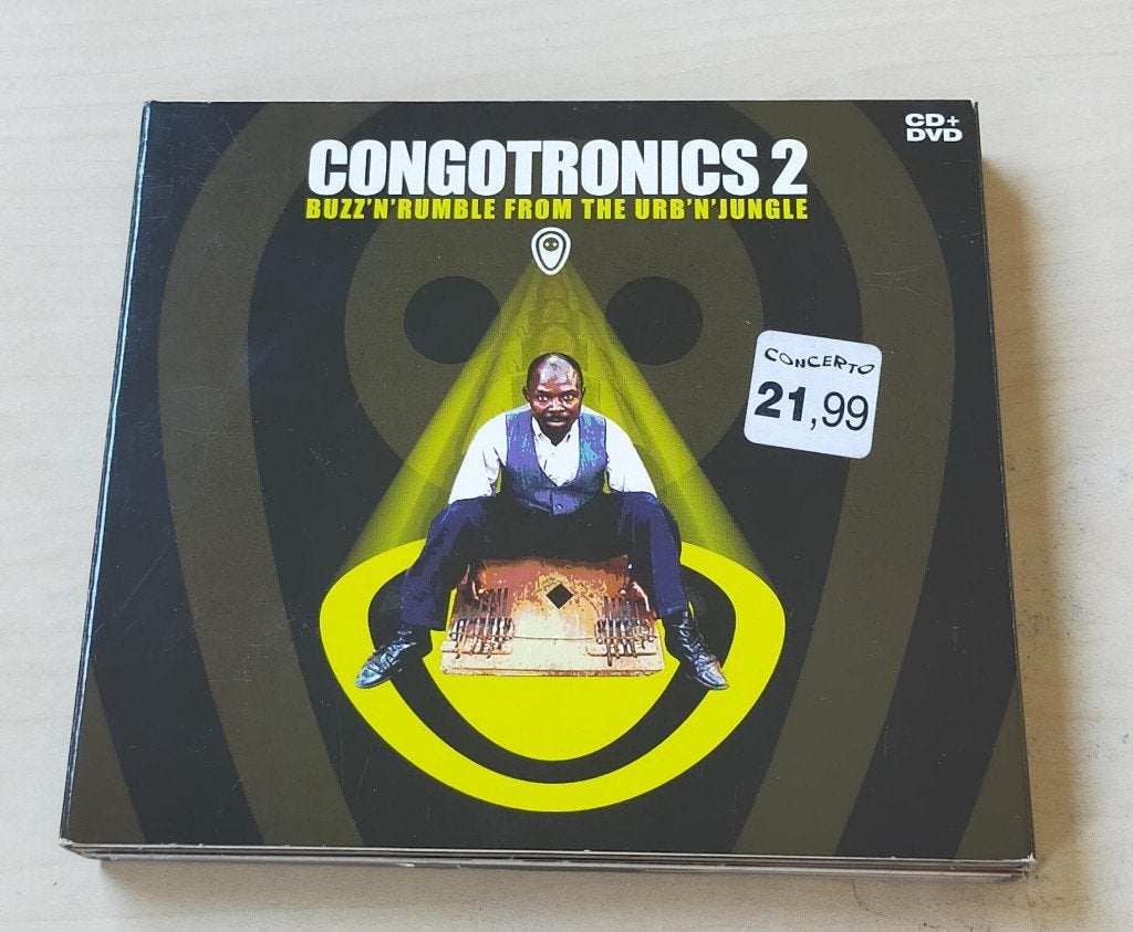 Congotronics 2 CD + DVD 2005, Ophalen of Verzenden, Gebruikt