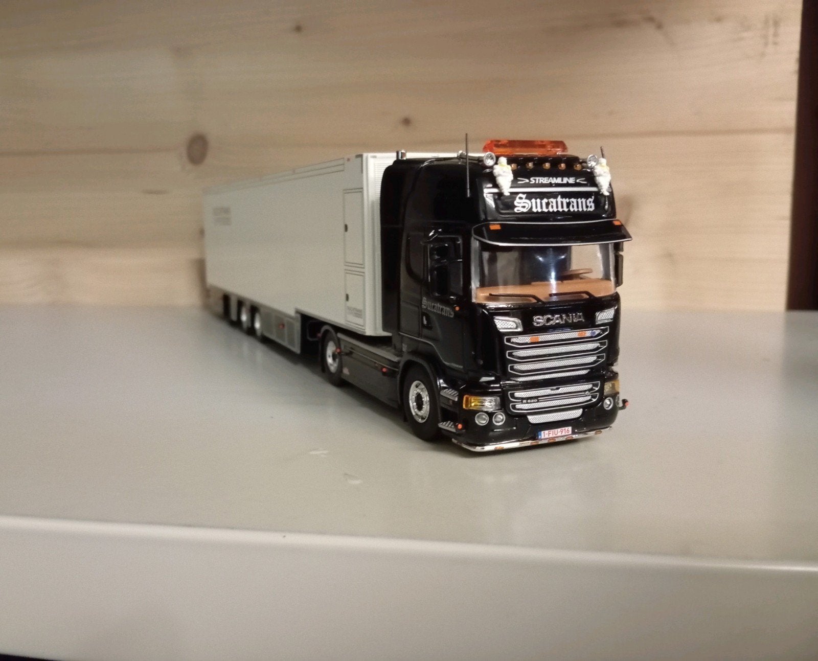 Scania R Sucatrans Tekno, Hobby en Vrije tijd, Modelauto's | 1:50, Ophalen of Verzenden, Nieuw, Bus of Vrachtwagen, Tekno
