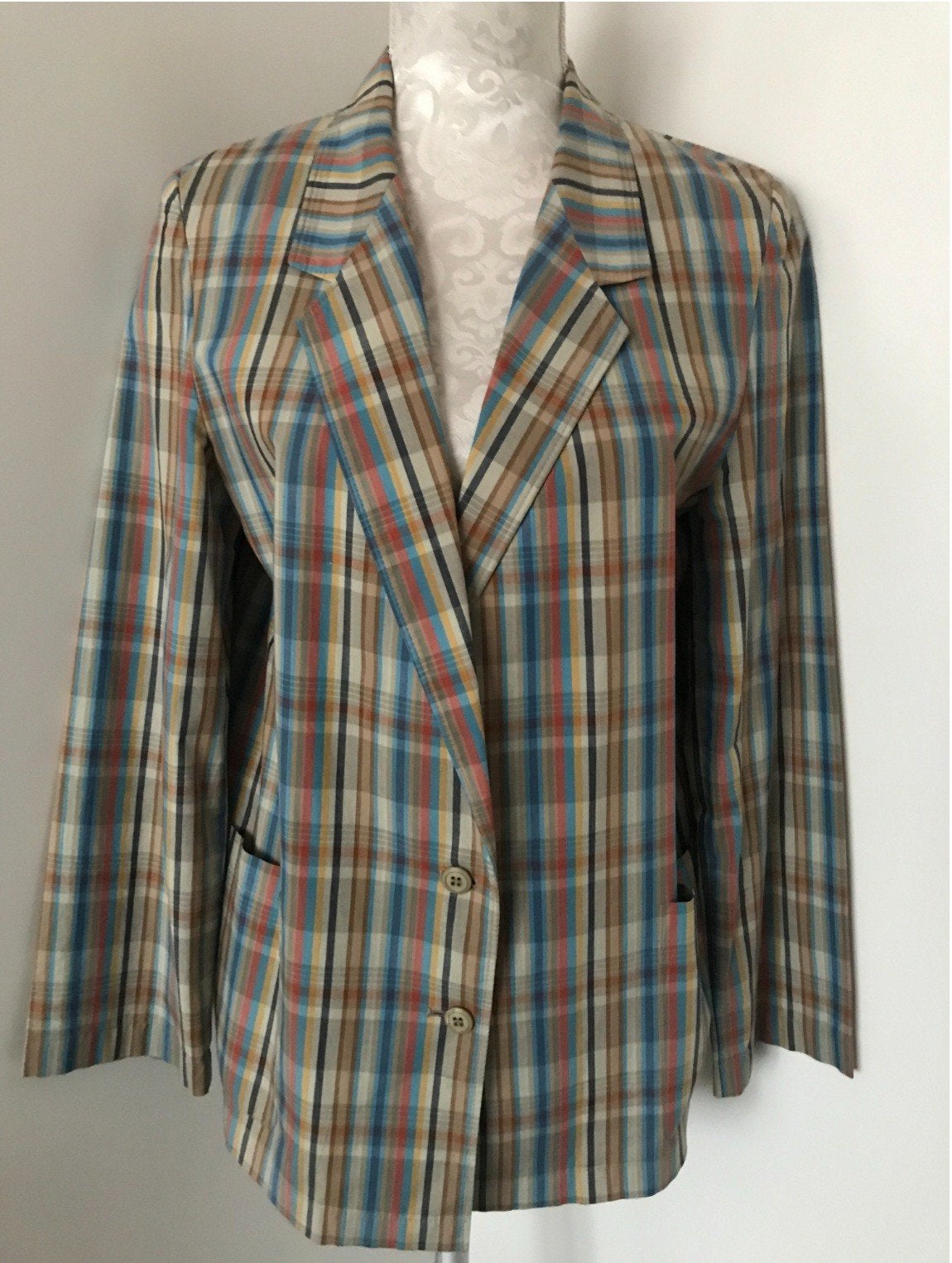 Nieuwe Katoenen Blazer, Maat 38/40 (M), Overige kleuren, Spotlight, Nieuw