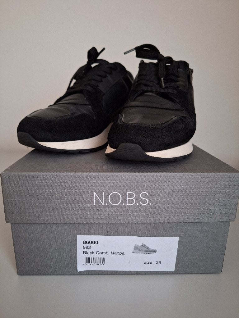 N.O.B.S sneakers (Red Rags), Kleding | Dames, Zwart, Ophalen of Verzenden, N.O.B.S (Red Rags), Sneakers of Gympen